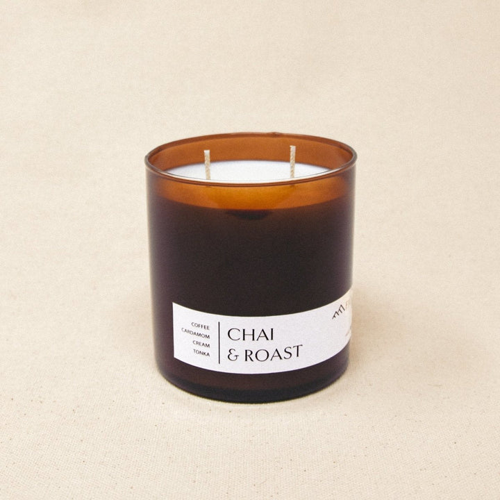 Chai & Roast Amber Jar Candle - FJORD AND FABLE