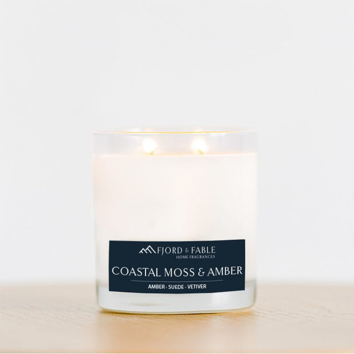 Coastal Moss & Amber Candle (Archived) - FJORD AND FABLE