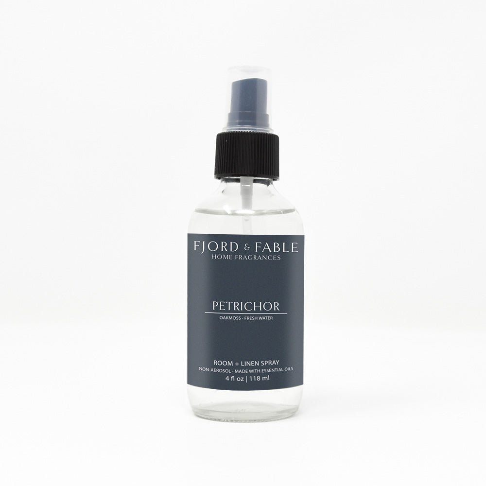 PETRICHOR ROOM + LINEN SPRAY – Fjord and Fable
