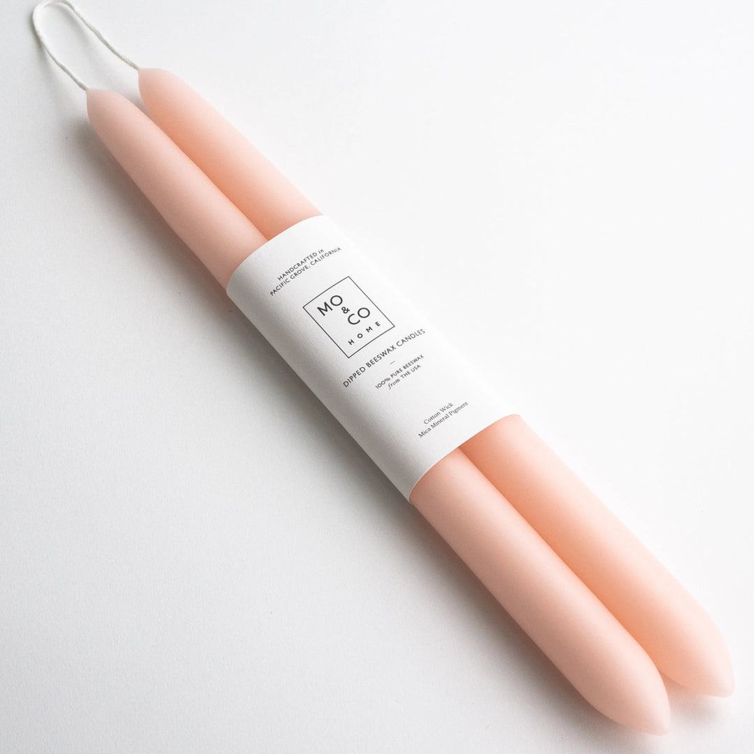 Taper Candle - Pink Rose - FJORD AND FABLE