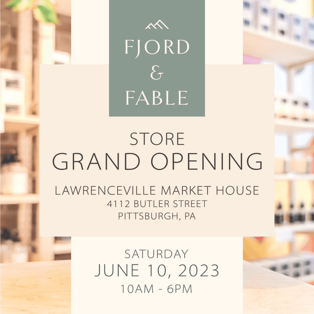 Join us for our Grand Opening! - Fjord and Fable
