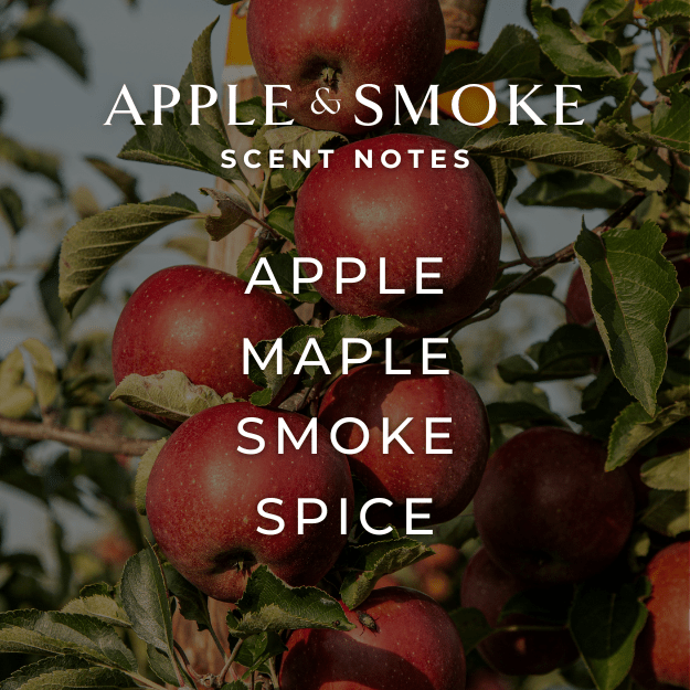 Apple & Smoke Amber Jar Candle - FJORD AND FABLE