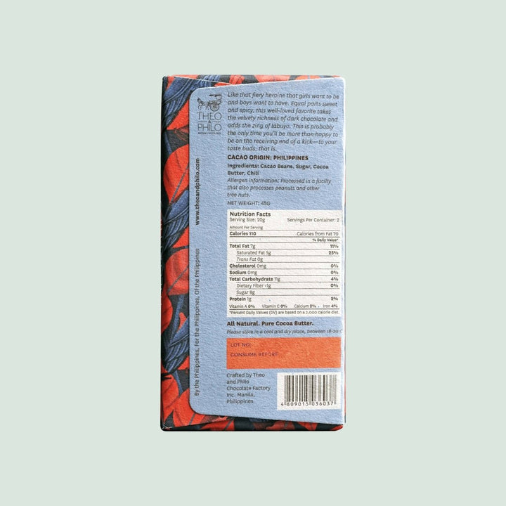 Dark Chocolate with Siling Labuyo - FJORD AND FABLE