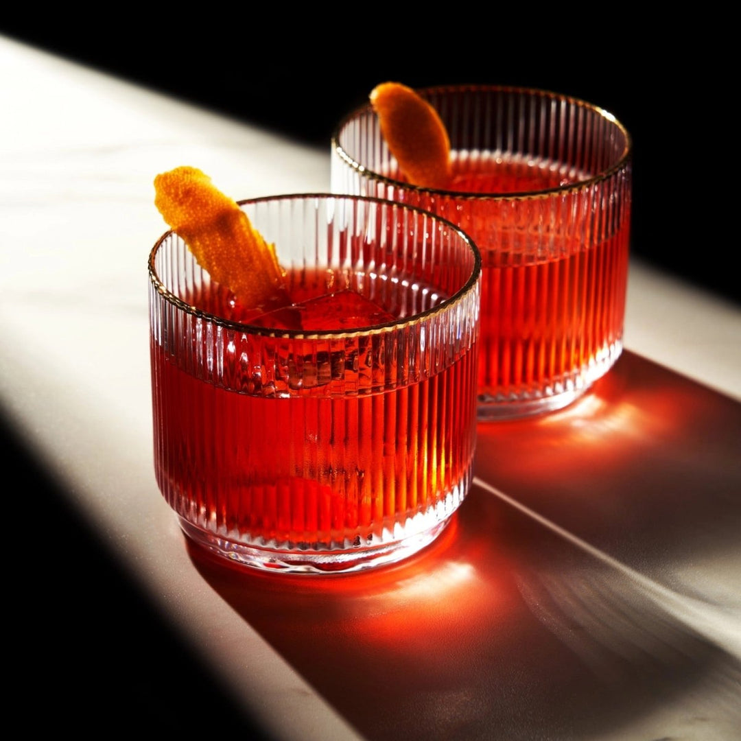 Meridian Crystal Lowball Tumblers · Set of 2 - FJORD AND FABLE