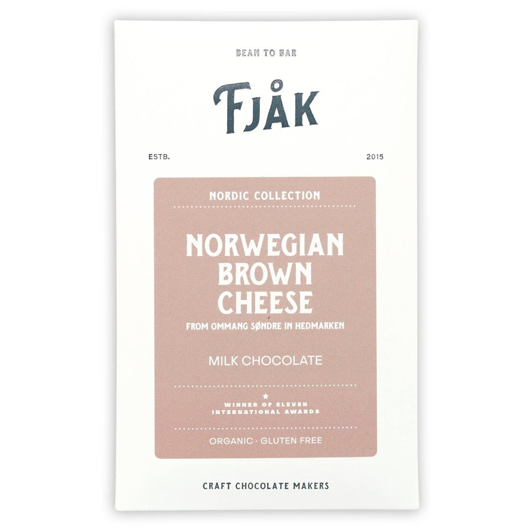 Milk Chocolate Bar with Brown Cheese - FJORD AND FABLE