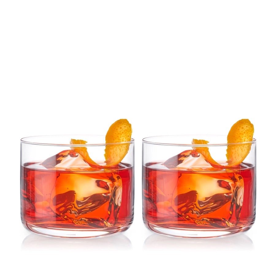 Raye Crystal Negroni Glasses · Set of 2 - FJORD AND FABLE