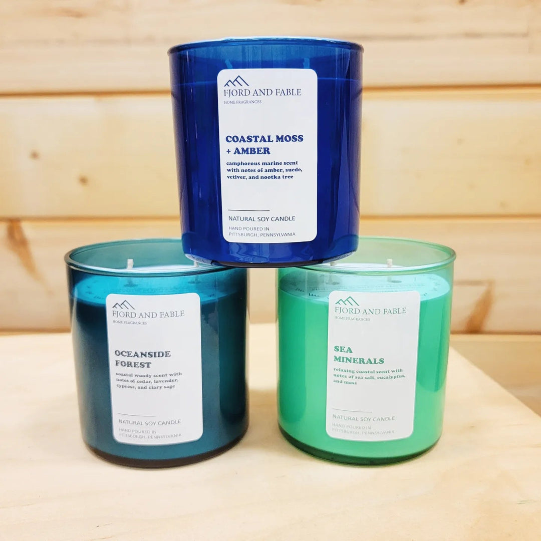 Coastal Collection Candle Set - FJORD AND FABLE