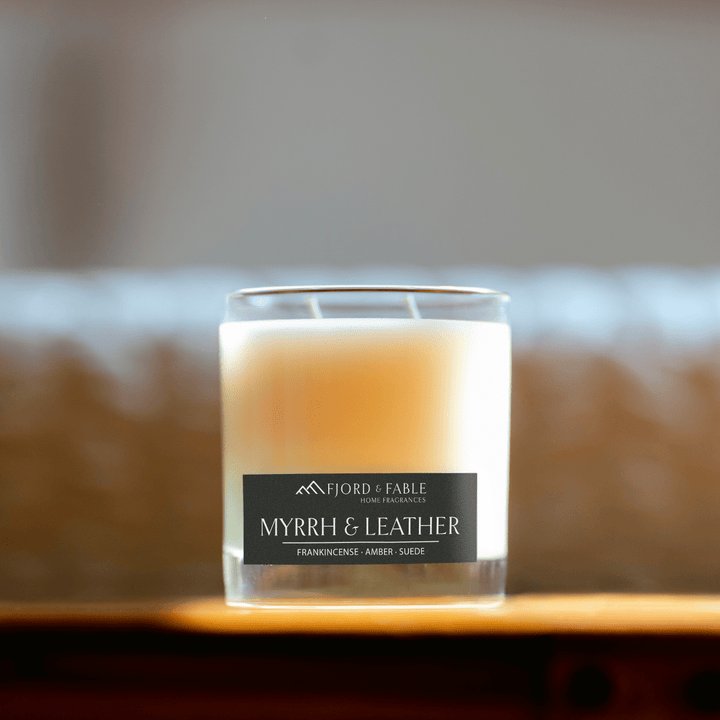 Myrrh & Leather Candle - FJORD AND FABLE