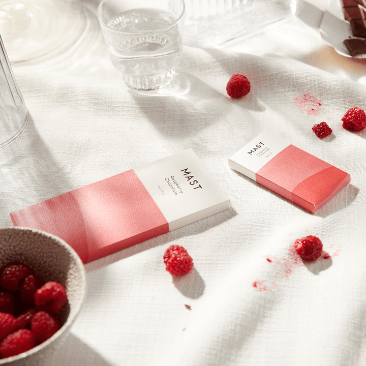 Raspberry Dark Chocolate Bar - FJORD AND FABLE