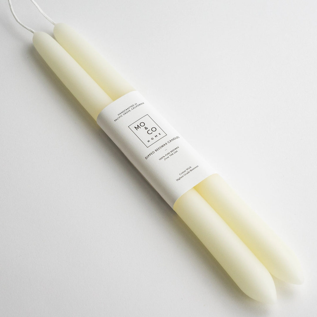 Taper Candle - Natural White - FJORD AND FABLE