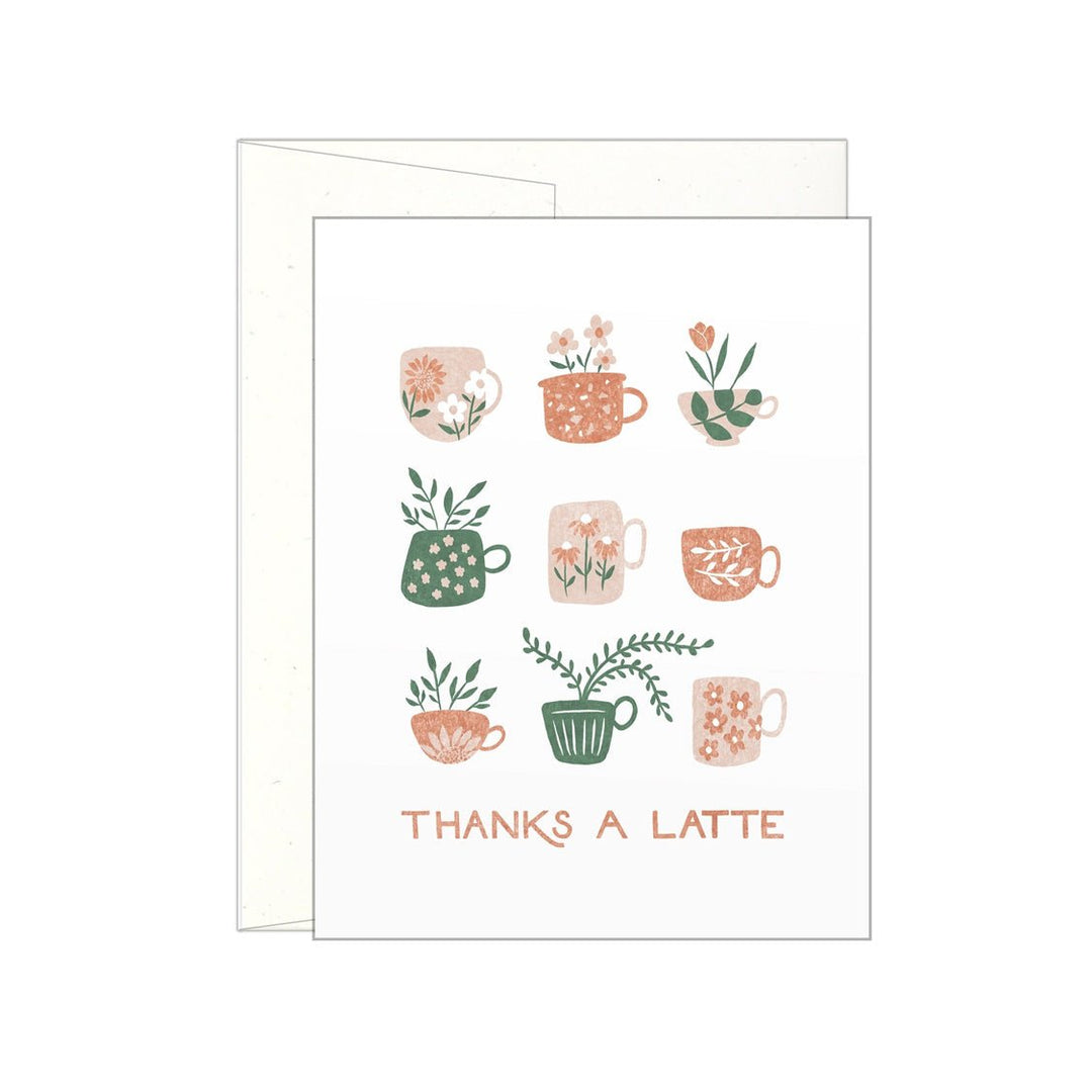 Thanks A Latte - Card - FJORD AND FABLE